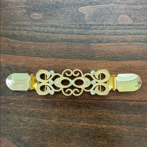 Gold Sweater Clip